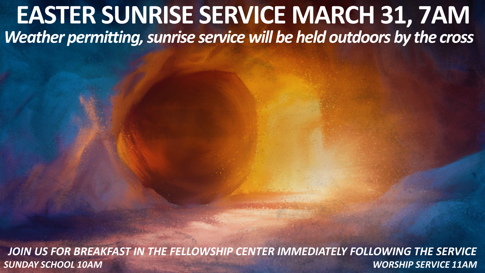 sunrise service