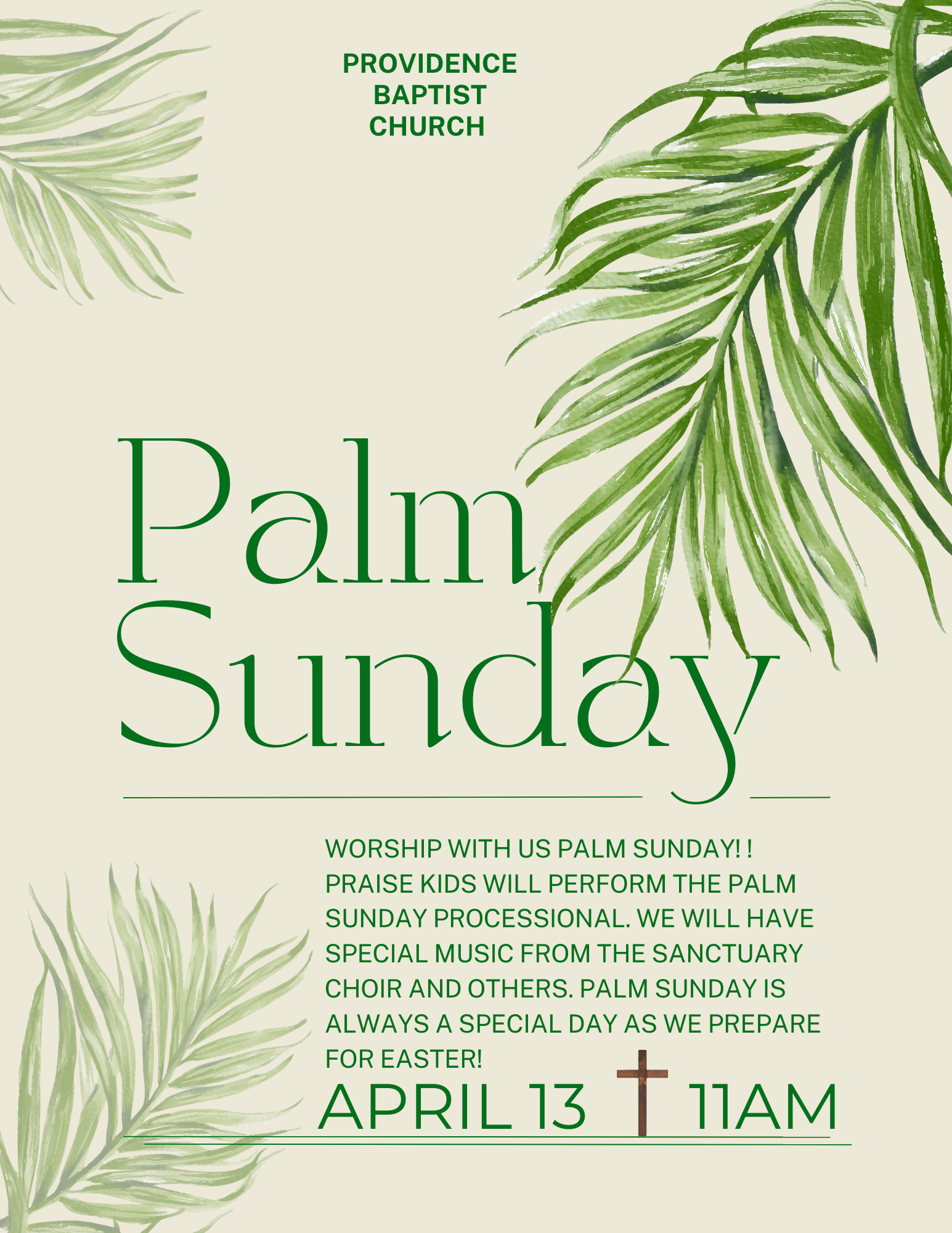 palm sunday